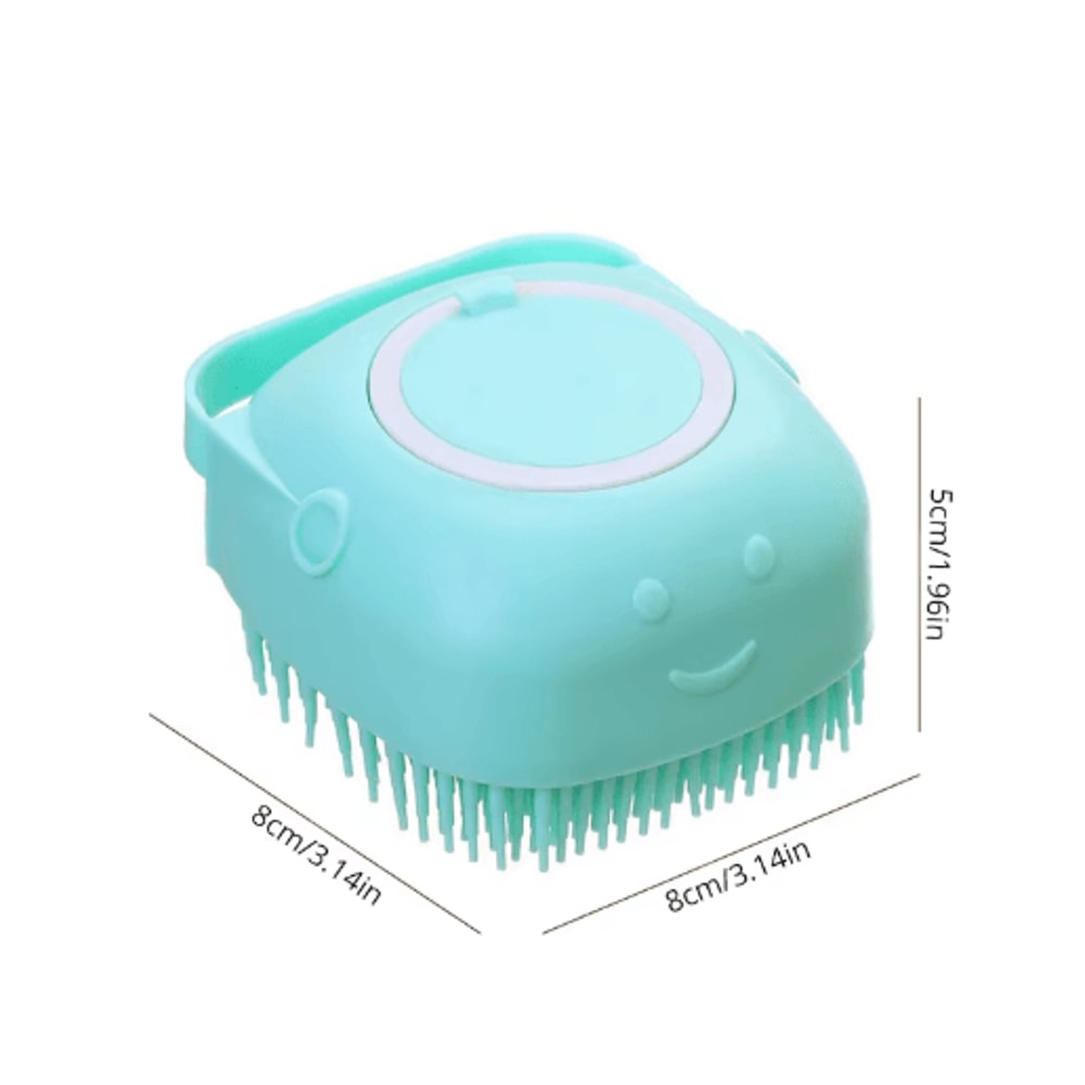 Soft Silicone Pet Bath Brush Gentle Grooming Shampoo Massager For Dogs Cats 4