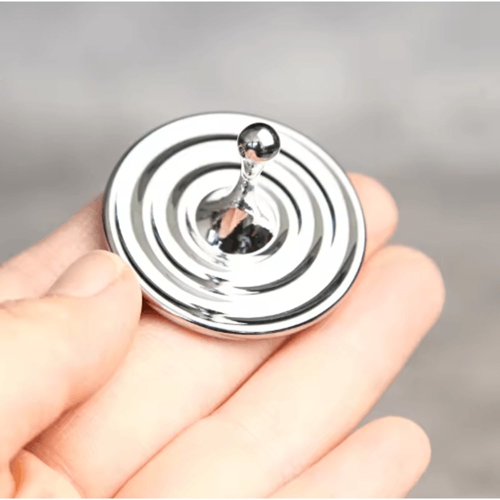 Teardrop Metal Fidget Spinner Premium Zinc Alloy Anxiety Relief Desk Toy 8