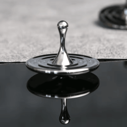 teardrop metal fidget spinner premium zinc alloy anxiety relief desk toy