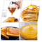 NoDrip Honey Dispenser Bottle Squeeze Syrup Jar With Stand For Easy Pouring 1
