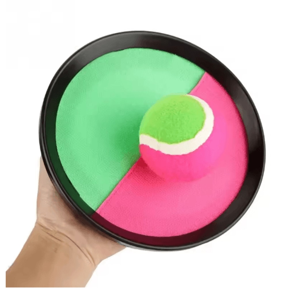 Sticky Catch Ball Set For Kids Outdoor Toss Game With Suction Paddle 3