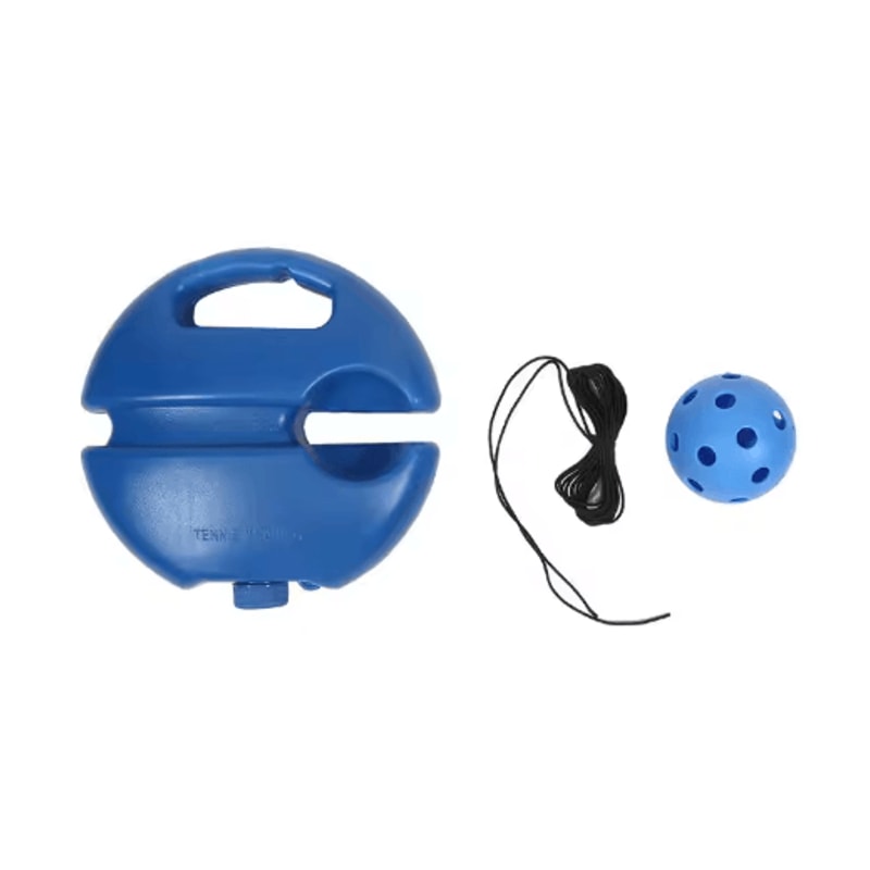 Solo Tennis Trainer Rebound Ball Self Practice Training Tool With Elastic String 0
