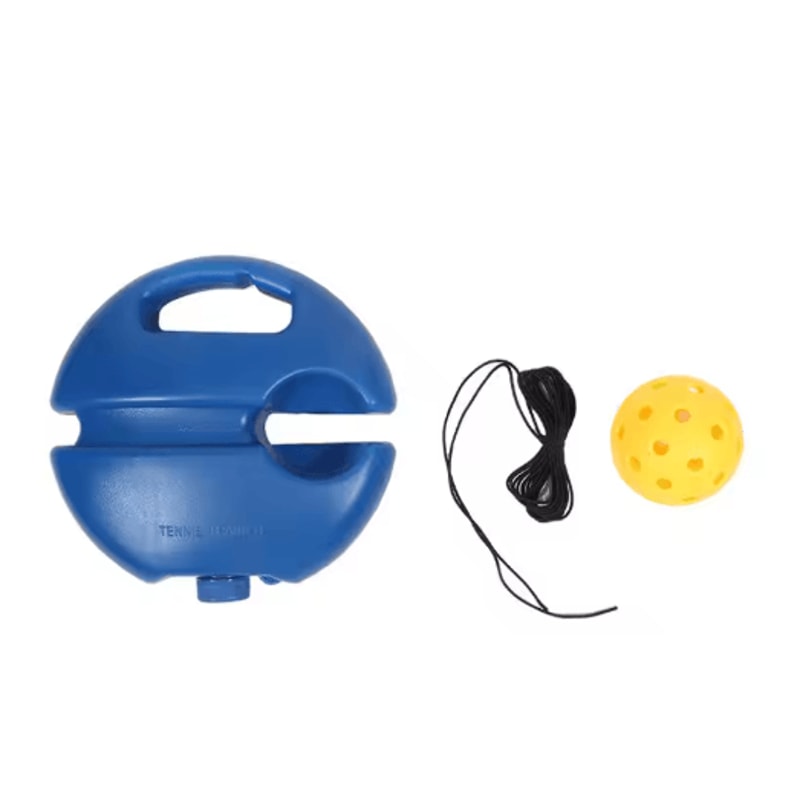 Solo Tennis Trainer Rebound Ball Self Practice Training Tool With Elastic String 2