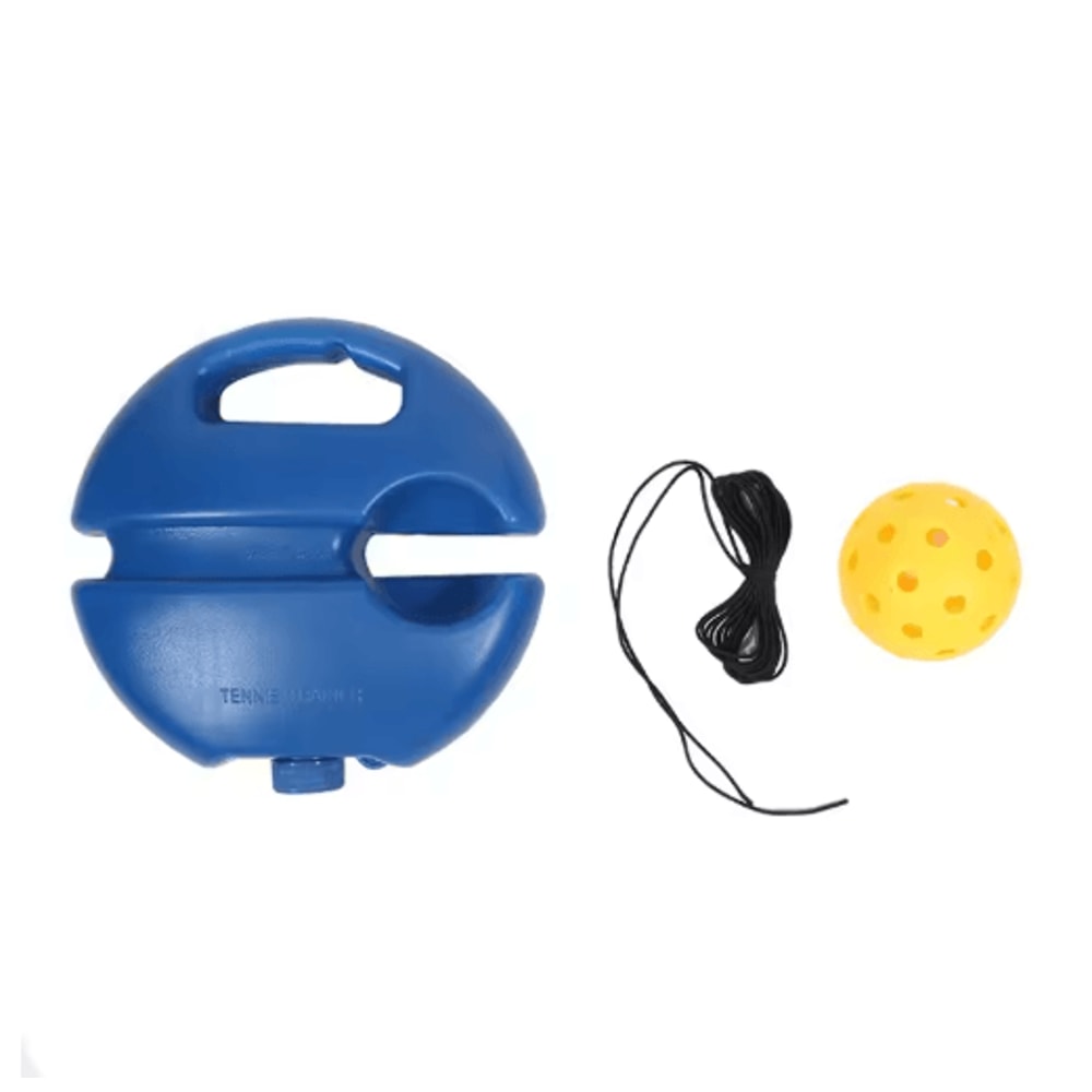 Solo Tennis Trainer Rebound Ball Self Practice Training Tool With Elastic String 3