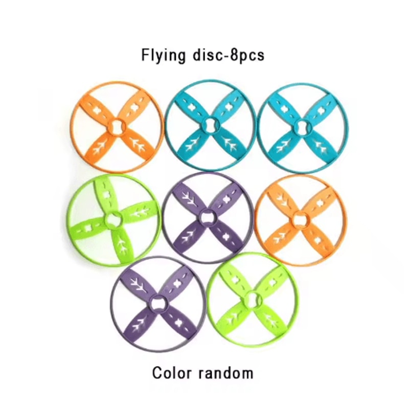 Air Rocket Flying Disc Launcher Jump Powered Outdoor Saucer Toy For Kids 5