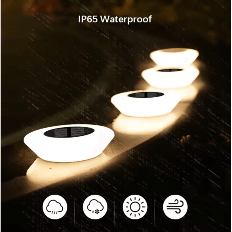 14LED Solar Ground Lights Waterproof Outdoor Pathway Garden Landscape Lighting 14 Pack 5