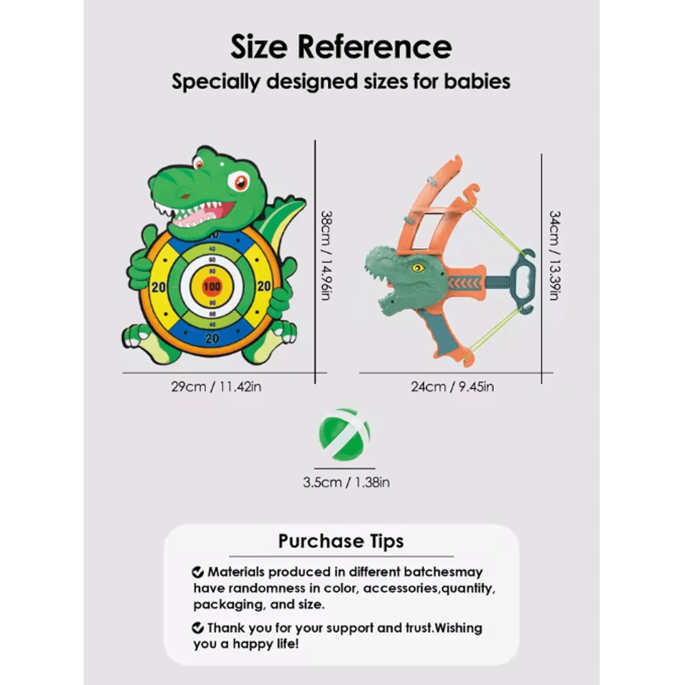 Montessori Sticky Ball Target Game Set Slingshot Dartboard Basketball Training Toy For Kids 9