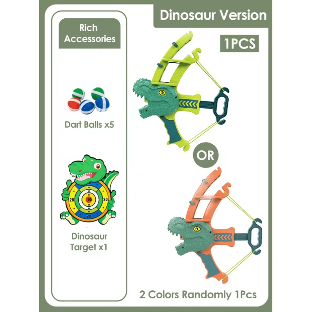 Montessori Sticky Ball Target Game Set Slingshot Dartboard Basketball Training Toy For Kids 4