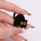 Cute Black Cat Brooch Pin Big Eyes Metal Badge For Bags Outfits 8