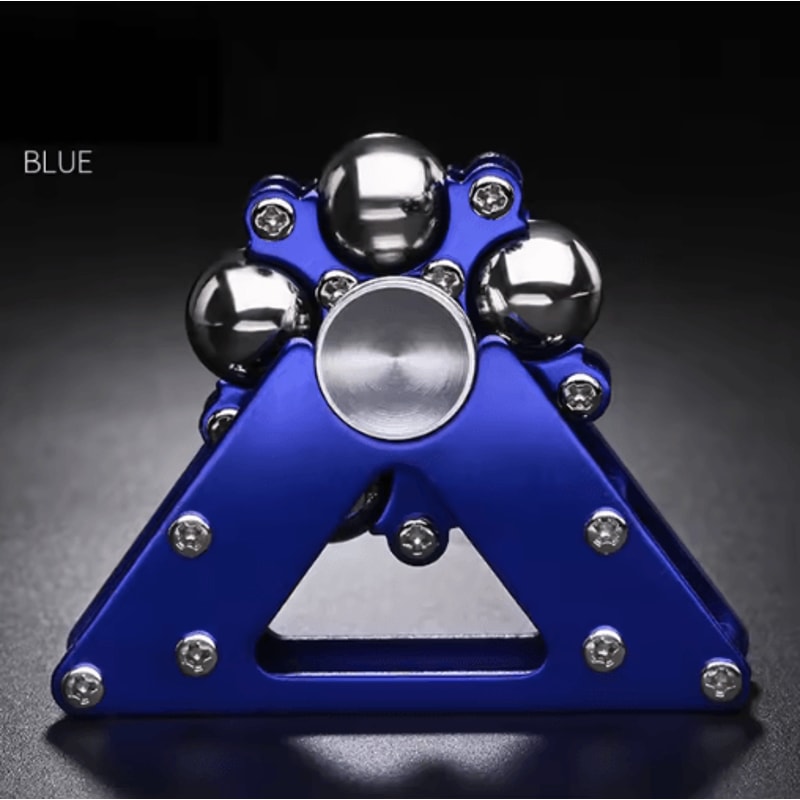 Double Pendulum Metal Fidget Spinner Foldable Anti Stress Gyroscope Desk Toy 2
