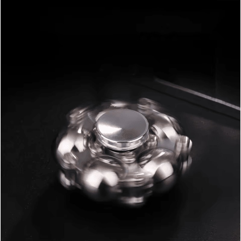Double Pendulum Metal Fidget Spinner Foldable Anti Stress Gyroscope Desk Toy 5
