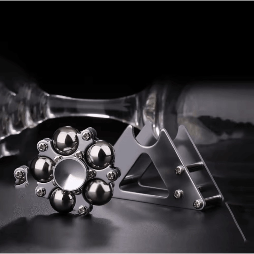 Double Pendulum Metal Fidget Spinner Foldable Anti Stress Gyroscope Desk Toy 7