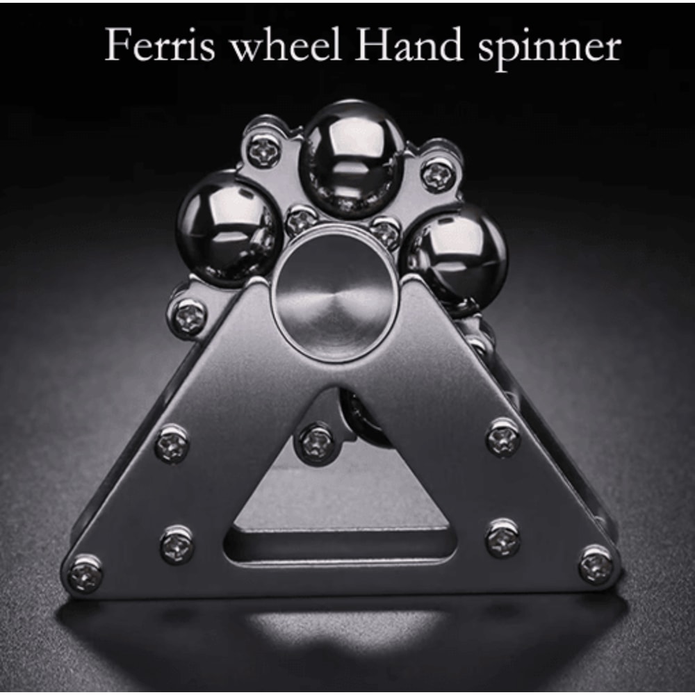 Double Pendulum Metal Fidget Spinner Foldable Anti Stress Gyroscope Desk Toy 0