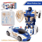 Transforming Police Car Toy For Kids Collision Deformation Inertia Action Car 0