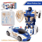 Transforming Police Car Toy For Kids Collision Deformation Inertia Action Car 0