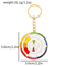 Artist Color Wheel Keychain Portable Paint Mixing Guide For Creatives 1