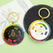 Artist Color Wheel Keychain Portable Paint Mixing Guide For Creatives 0