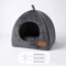 Triangle Cat Cave Bed Warm Enclosed Pet Nest For Deep Sleep Comfort 1