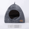 Triangle Cat Cave Bed Warm Enclosed Pet Nest For Deep Sleep Comfort 2