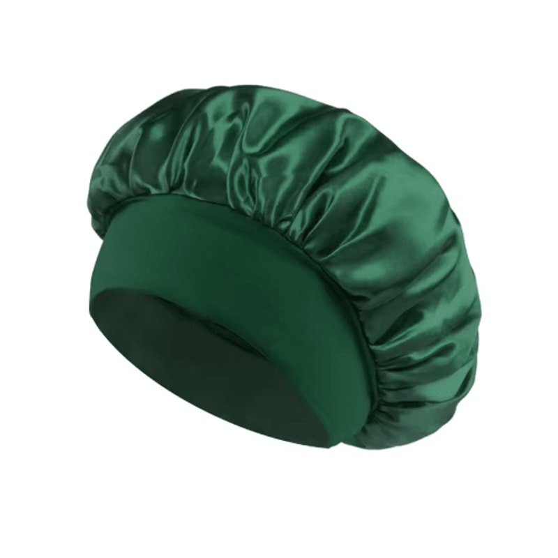Silk Satin Hair Bonnet Large Satin Sleep Cap For Hair Protection Frizz Control 3