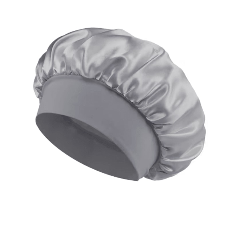 Silk Satin Hair Bonnet Large Satin Sleep Cap For Hair Protection Frizz Control 7