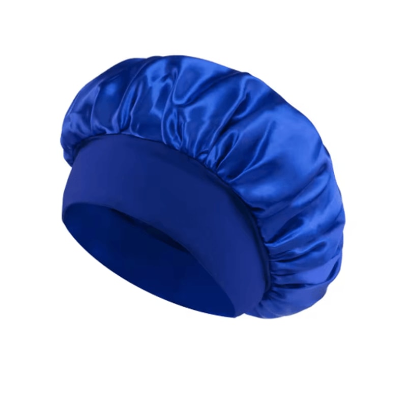 Silk Satin Hair Bonnet Large Satin Sleep Cap For Hair Protection Frizz Control 8