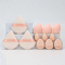 12Piece Makeup Sponge Powder Puff Set Beauty Blender Kit With Velvet Triangle Puffs 1
