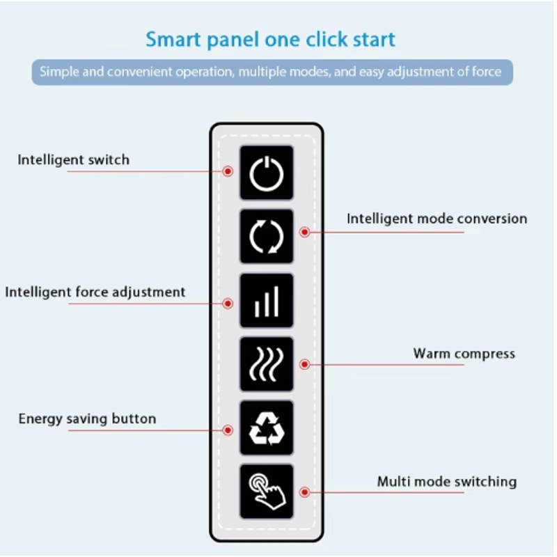 Heated Neck Shoulder Massager MultiFunction Kneading Back Massage Tool 3
