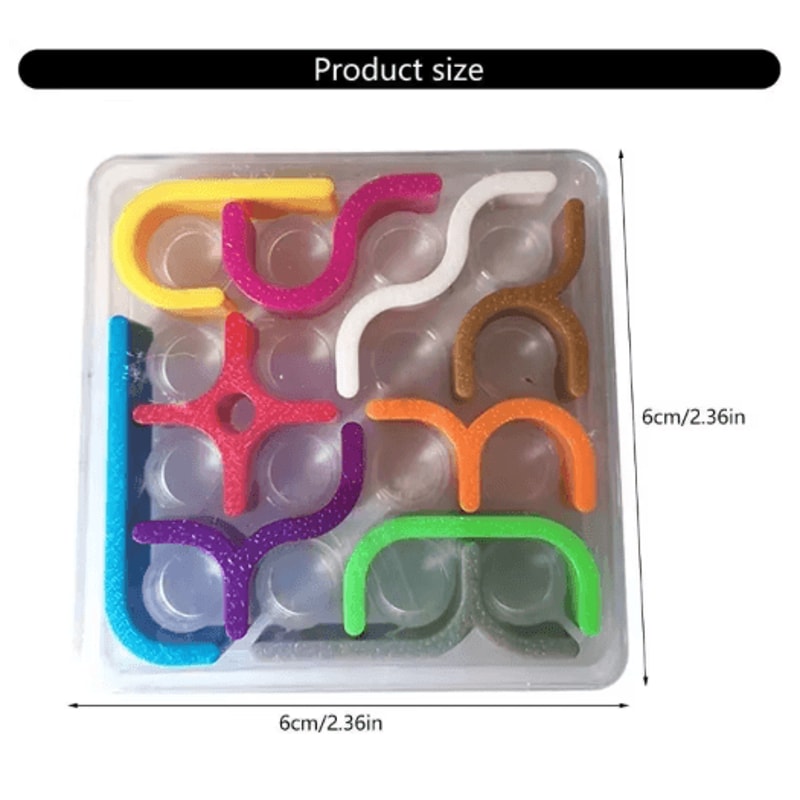 3D Curve Sudoku Puzzle Toy Creative Geometric Brain Teaser For Kids 2