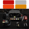 Reflective Car Safety Stickers 10PCS High Visibility Bumper Warning Strips 10