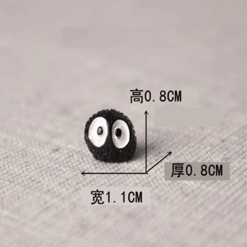 Mini Fairy Garden Dust Ball Elves Set 10PCS Cute Resin Moss Landscape Ornaments 2