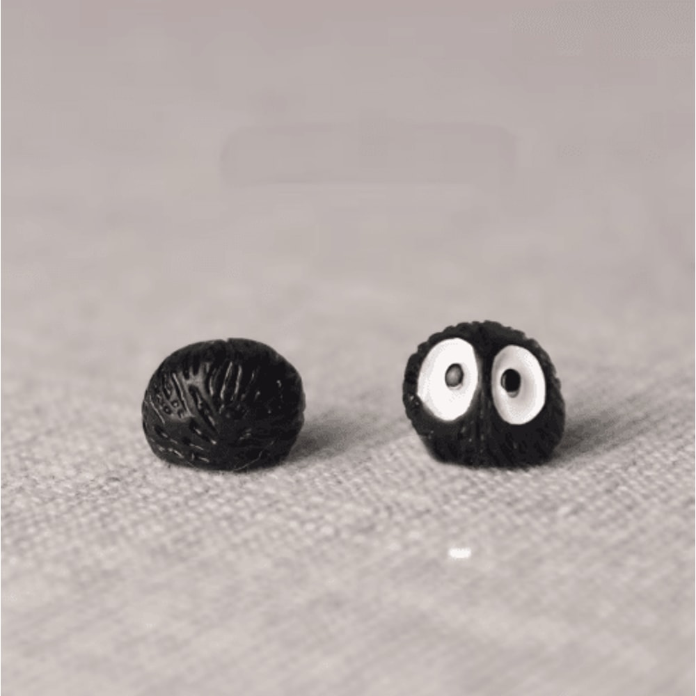 Mini Fairy Garden Dust Ball Elves Set 10PCS Cute Resin Moss Landscape Ornaments 4