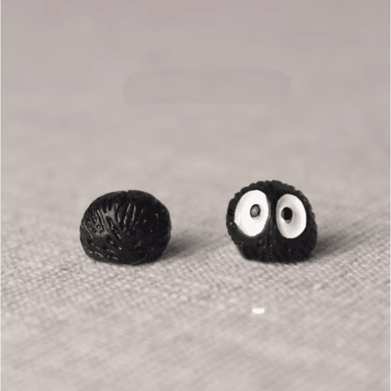 Mini Fairy Garden Dust Ball Elves Set 10PCS Cute Resin Moss Landscape Ornaments 4