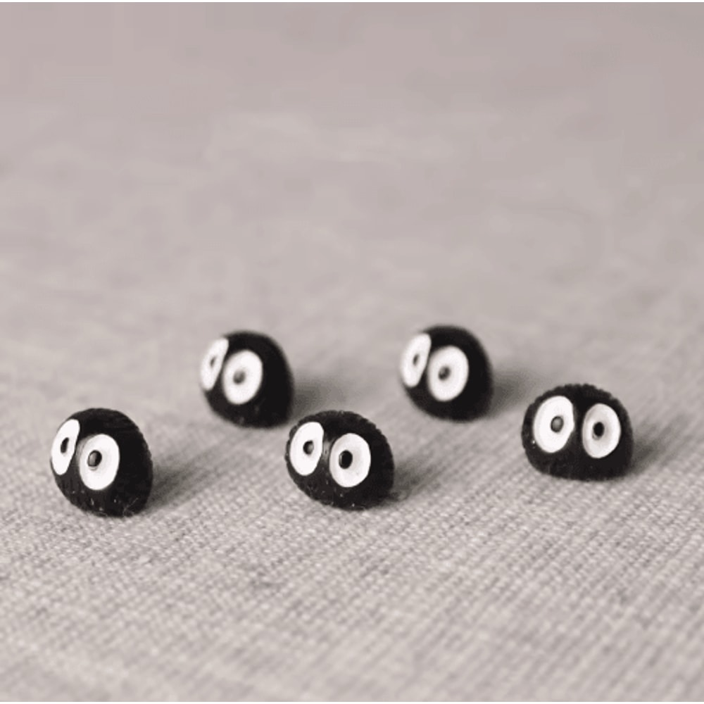 Mini Fairy Garden Dust Ball Elves Set 10PCS Cute Resin Moss Landscape Ornaments 5