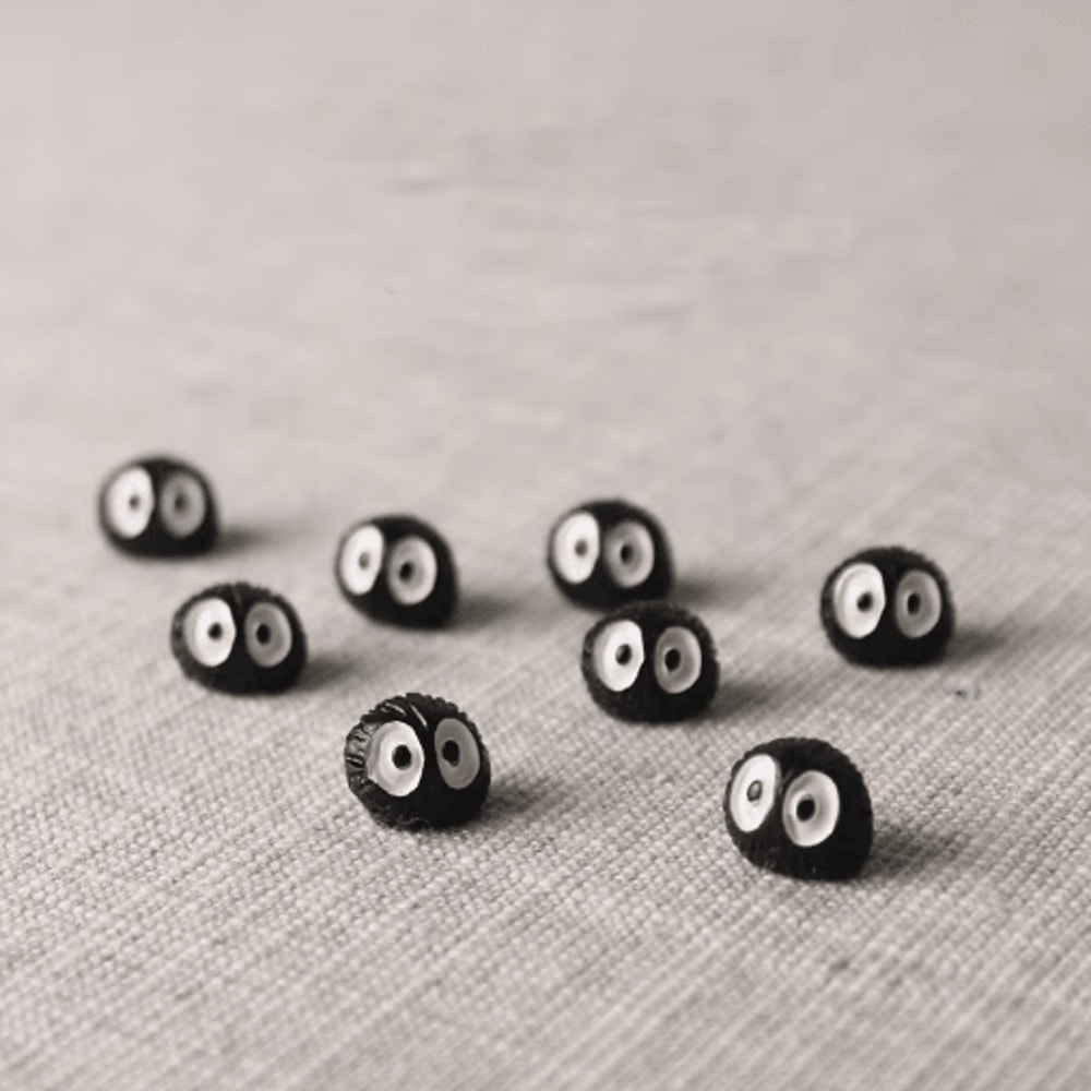 Mini Fairy Garden Dust Ball Elves Set 10PCS Cute Resin Moss Landscape Ornaments 6