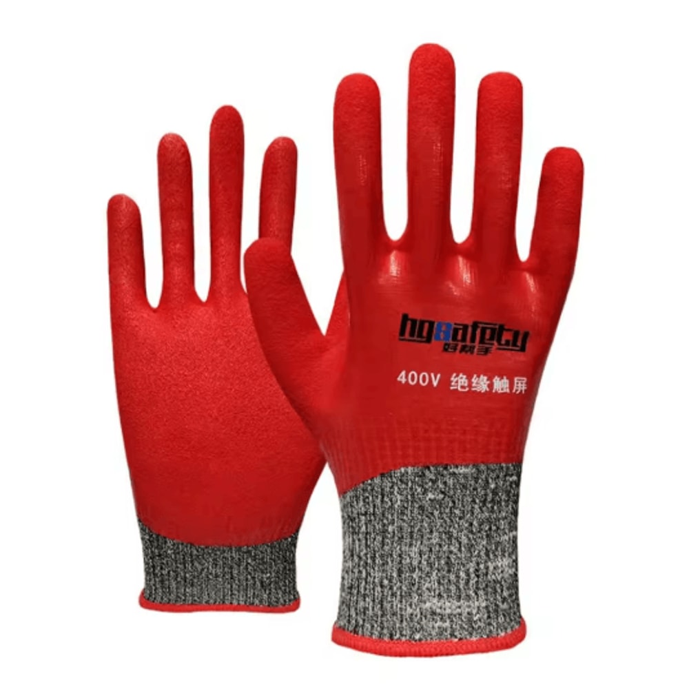 Ultrathin Electrician Insulating Gloves For 400V Protection With Touchscreen Compatibility 1