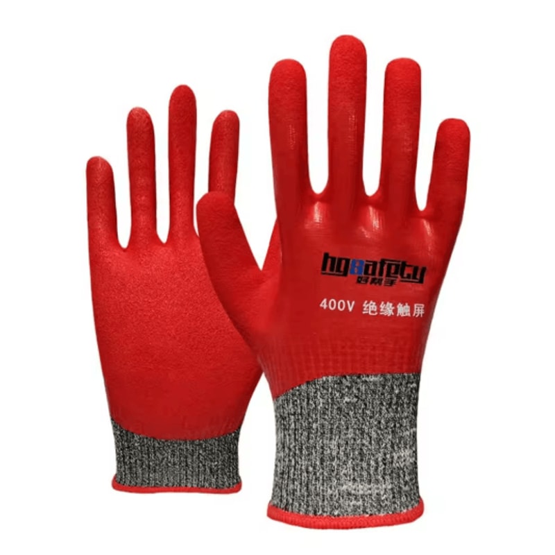 Ultrathin Electrician Insulating Gloves For 400V Protection With Touchscreen Compatibility 1