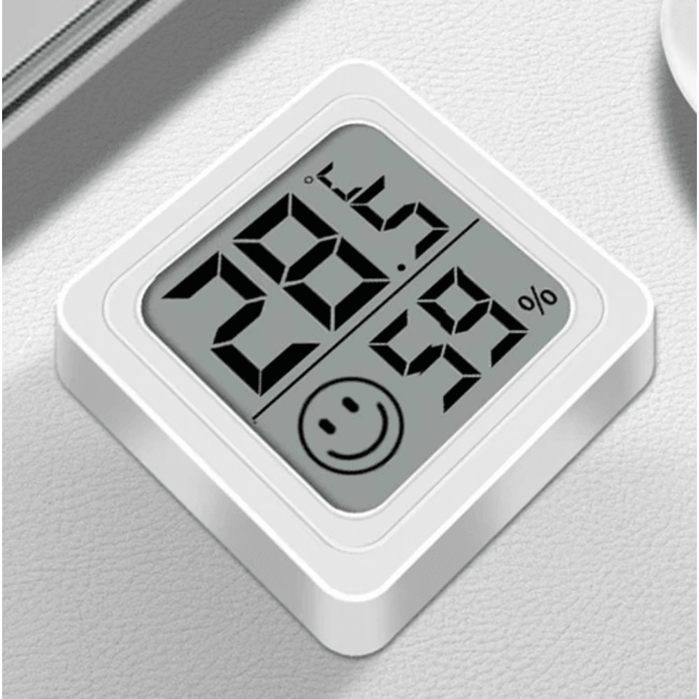 LCD Digital Thermometer Hygrometer For Accurate Indoor Temperature Humidity Monitoring 0