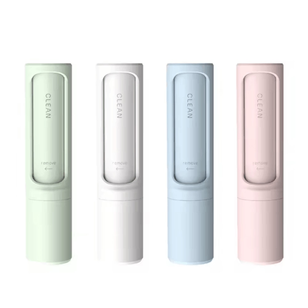 2in1 Reusable Pet Hair Remover Brush With Self Cleaning Lint Roller For Clothes Furniture 5