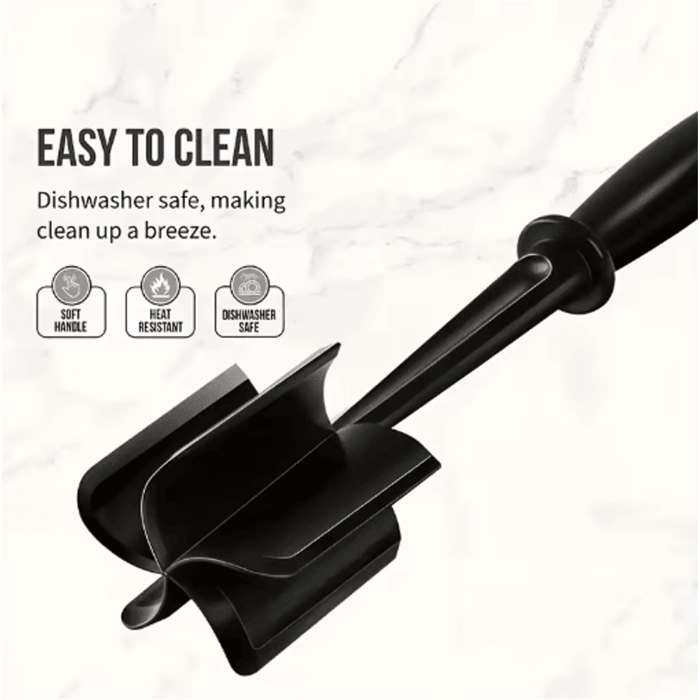 Handheld Meat Chopper Masher For Easy Ground Meat Mixing And Cooking 4