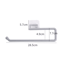 Punch Free Wall Mounted Paper Towel Rack For Kitchen Bathroom Use 2