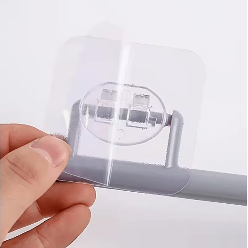 Punch Free Wall Mounted Paper Towel Rack For Kitchen Bathroom Use 5