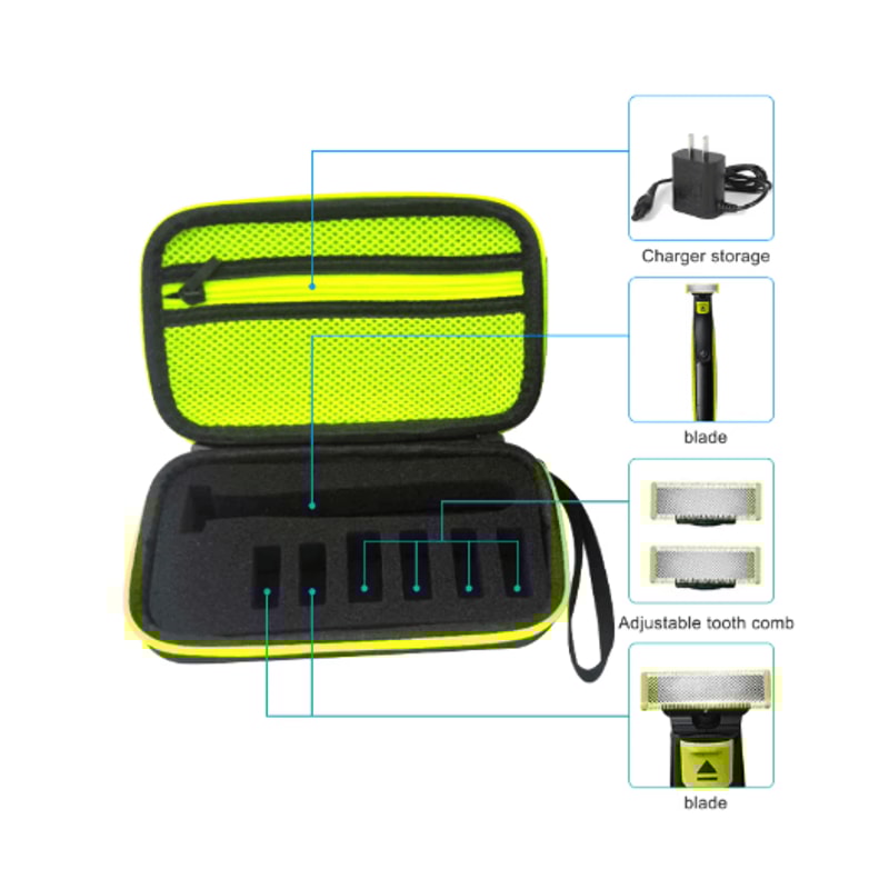 Portable Storage Case For Philips OneBlade Shaver Electric Trimmer Travel Protection 2