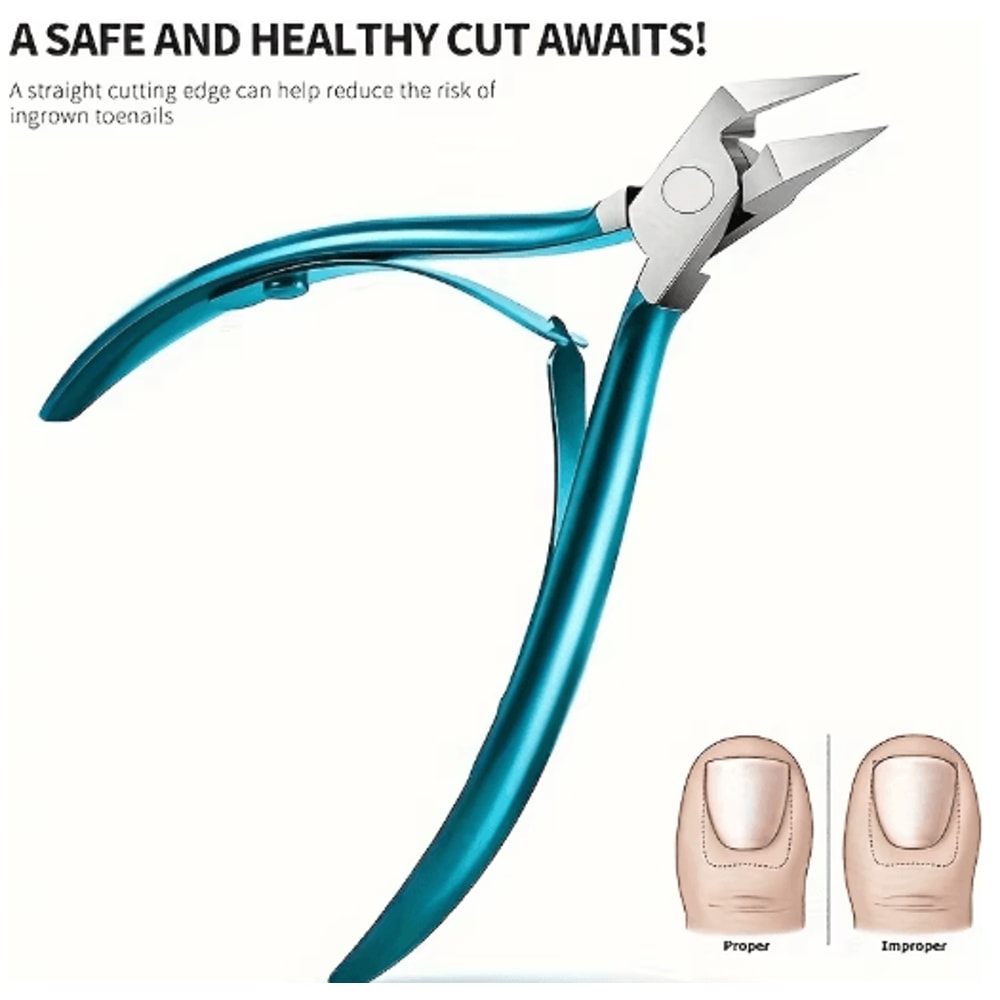 HeavyDuty Toenail Clippers For Thick Ingrown Nails With Wide Opening Design 3