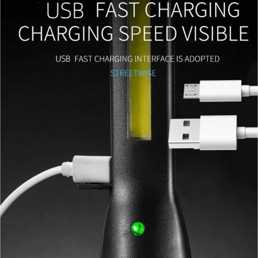 LumiFlex Rechargeable COB Work Light With Magnetic Base Stepless Dimming 3