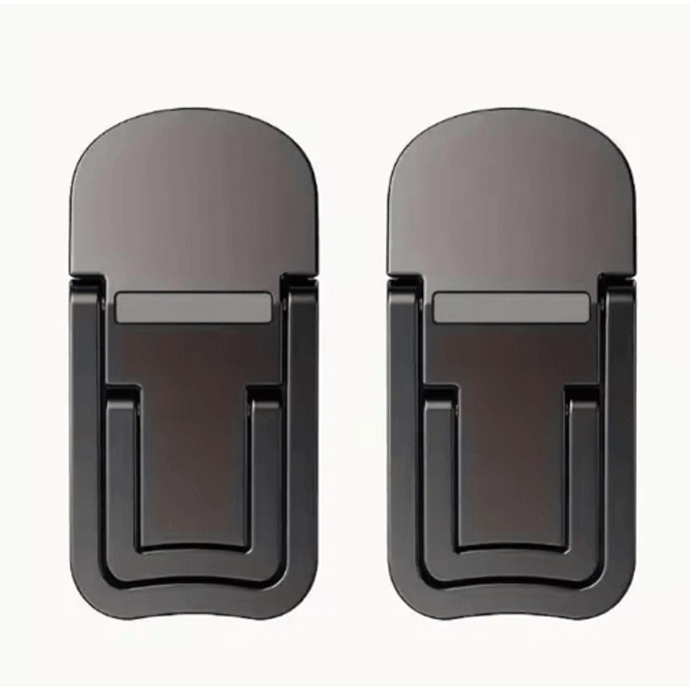 FlexLift Invisible Laptop Stand Mini Foldable Adhesive Riser With Dual Angles 2