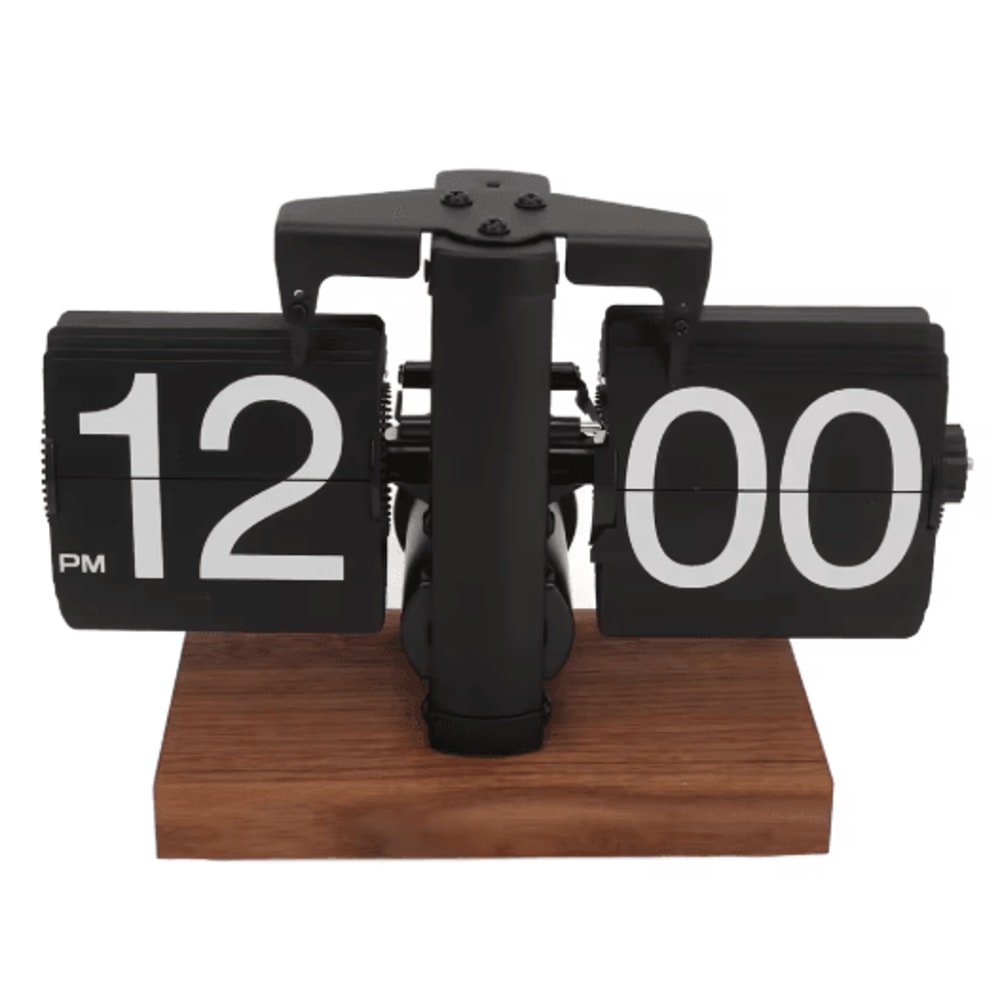 TimeFlip Aesthetic Digital Down Clock With Large Display Auto Time Adjustment 2