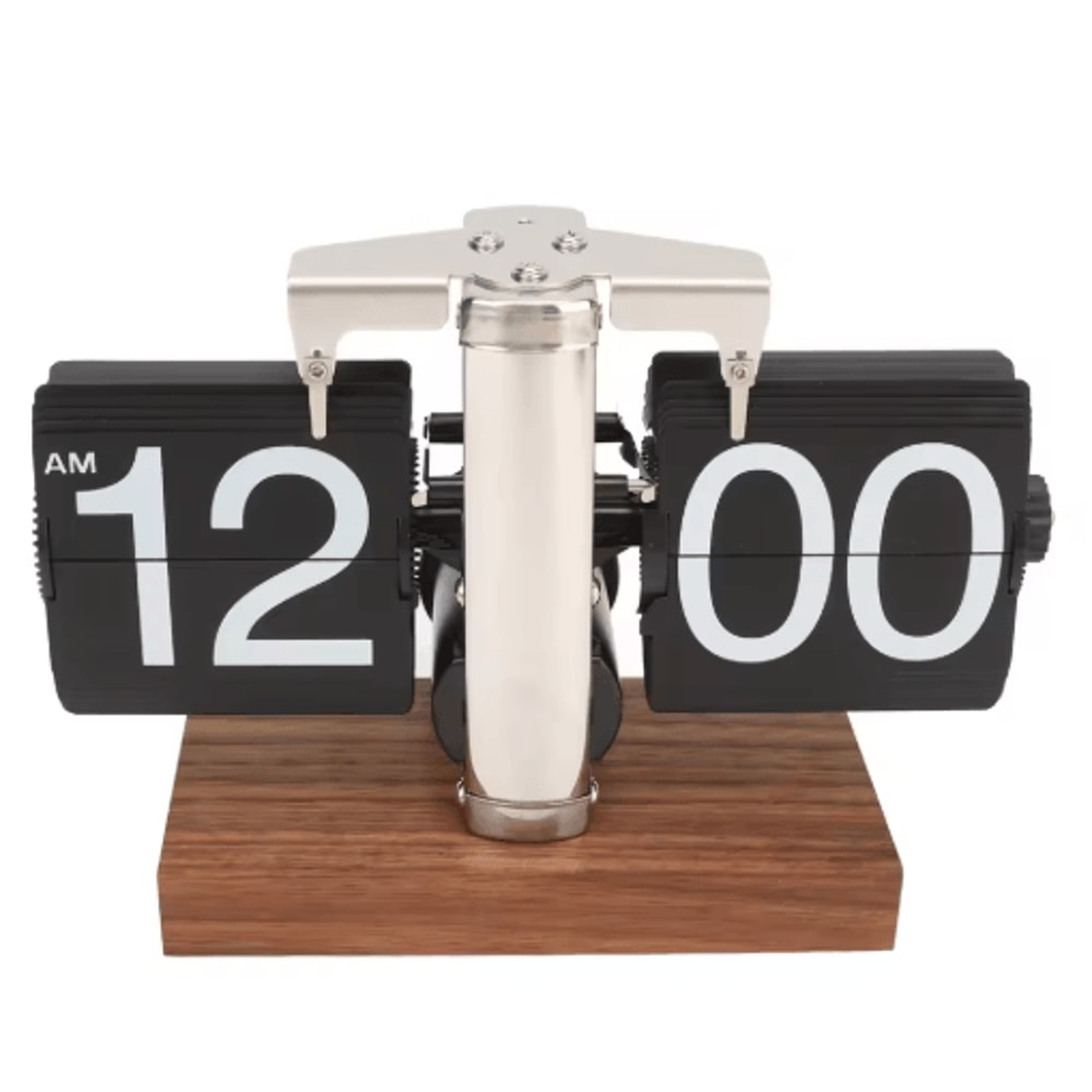 TimeFlip Aesthetic Digital Down Clock With Large Display Auto Time Adjustment 3