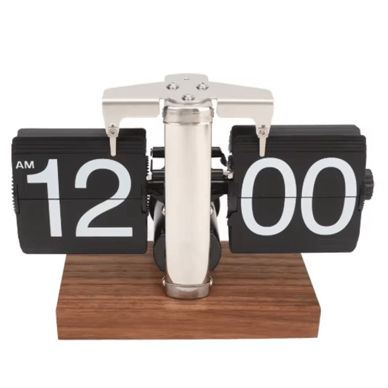 TimeFlip Aesthetic Digital Down Clock With Large Display Auto Time Adjustment 3