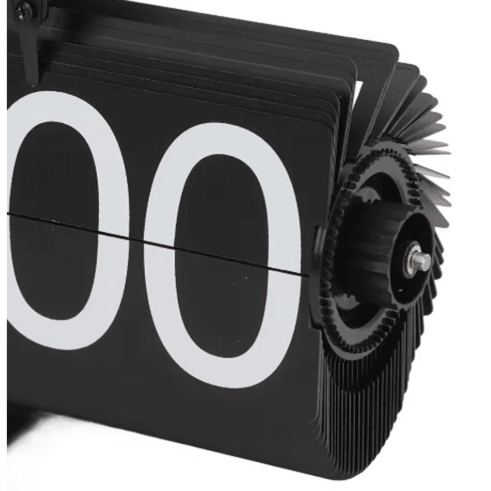 TimeFlip Aesthetic Digital Down Clock With Large Display Auto Time Adjustment 4